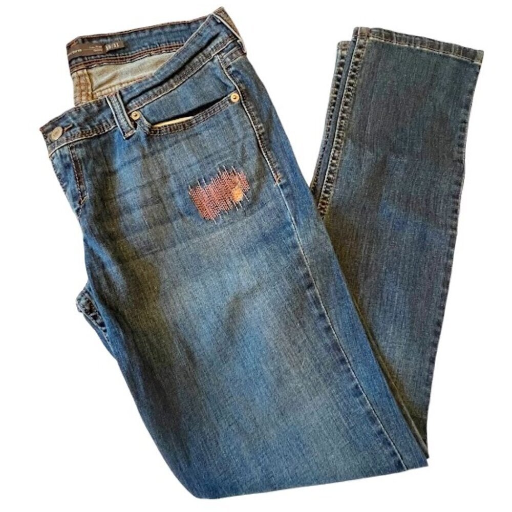 Levis Demi Curve Low Rise Skinny Jean Size 13